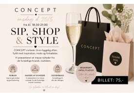 SIP, SHOP & STYLE