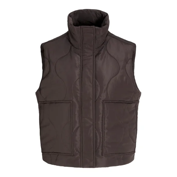JJXX JXSERENA QUILTED VEST BROWN