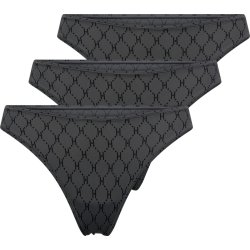 HYPE THE DETAIL STRING LOGO 3-PK. GREY