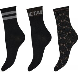 HYPE THE DETAIL SOCKS 3-PACK BLACK/BROWN