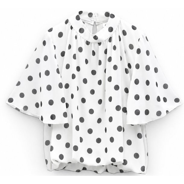 ISAKO WINNIE BLOUSE WHITE