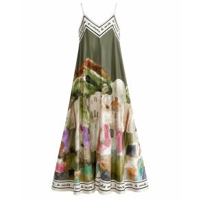 ISAKO AZZURA DRESS ARMY