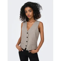 ONLY ONLLINDA FITTED VEST FUNGI