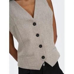 ONLY ONLLINDA FITTED VEST FUNGI