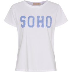 MARTA MDCHERDIS TEE WHITE/SKY