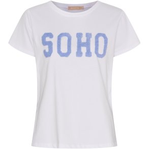 MARTA MDCHERDIS TEE WHITE/SKY