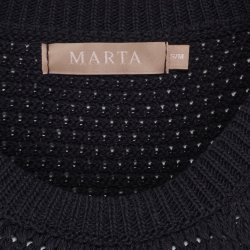 MARTA MDCNAYLA KNIT TOP BLACK