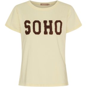 MARTA MDCHERDIS TEE YELLOW/BROWN