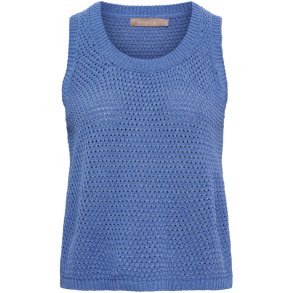 MARTA MDCNAYLA KNIT TOP BLUE