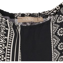 MARTA MDCTANYA TOP BLACK/WHITE