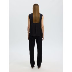 SELECTED FEMME SLWOLINA SL TOP BLACK