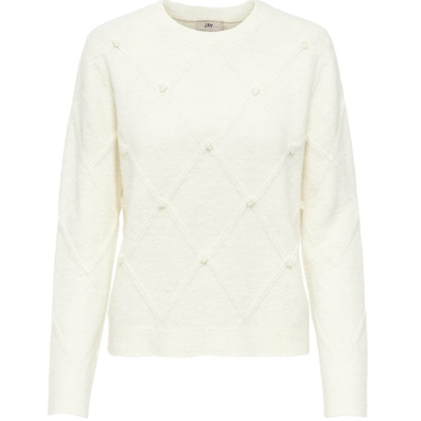 JACQUELINE de YONG JDYBELLA PEARL KNIT CLOUD DANCER