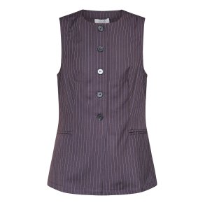 PREORDER - LOVE AND DIVINE LOVE1343-1 VEST BLUE PINSTRIPE