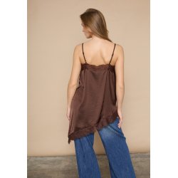 PREORDER - LOVE AND DIVINE LOVE1472 DRESS D. CHOCOLATE.