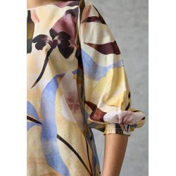 PREORDER - LOVE AND DIVINE LOVE1568 BLOUSE ANTIQUE FLOWERS