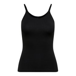 ONLY ONLLOVE STRAP SINGLET TOP BLACK