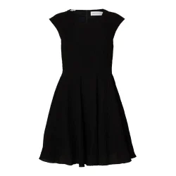 SELECTED FEMME SLFMADDIE SHORT DRESS BLACK