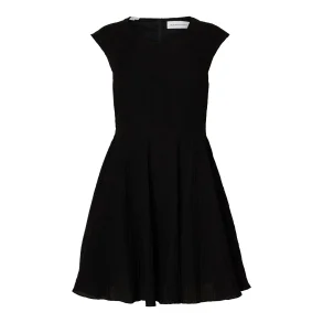 SELECTED FEMME SLFMADDIE SHORT DRESS BLACK