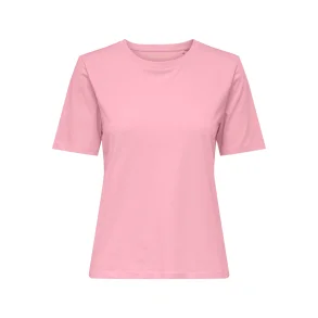 ONLY ONLHAPPY O-NECK TEE ROSE