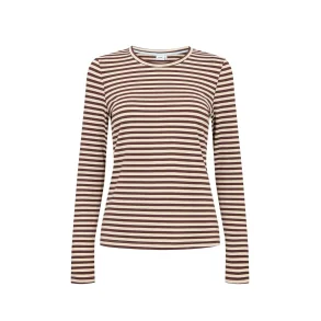 N�MPH NURIXIE BLOUSE CHOCOLATE PLUM 