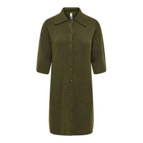 ONLY ONLALIVIA KNIT DRESS ARMY