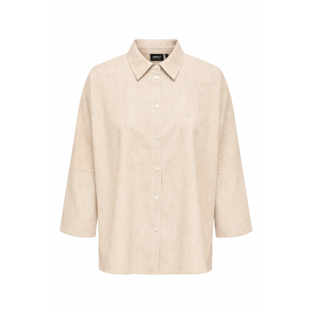 ONLY ONLAUGUSTA SHIRT WHITE/SAND