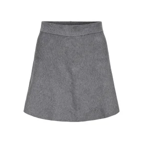 ONLY ONLCOSIMA SHORT SKATER SKIRT M.GREY