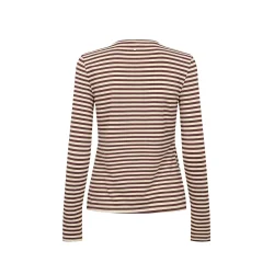 N�MPH NURIXIE BLOUSE CHOCOLATE PLUM 