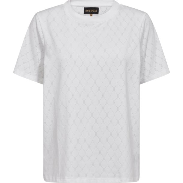 HYPE THE DETAIL TEE S/S OVERSIZE LOGO WHITE