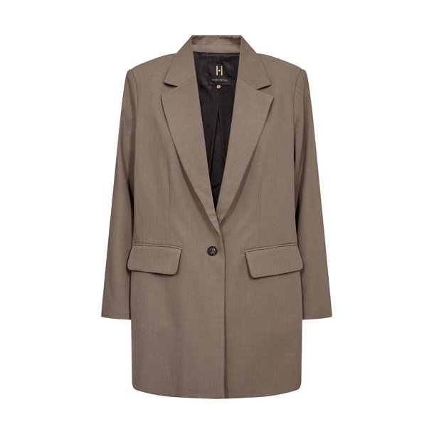 HYPE THE DETAIL RELAXED BLAZER GREY 