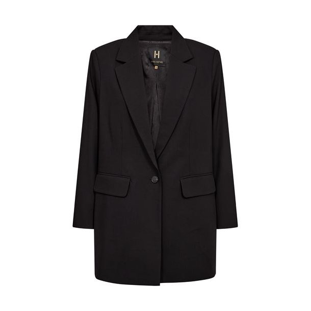 HYPE THE DETAIL RELAXED BLAZER BLACK 
