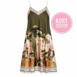 SAKO AZZURA SHORT DRESS ARMY