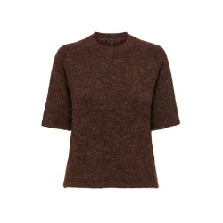 ONLY ONLAZU RAGLAN KNIT BROWN
