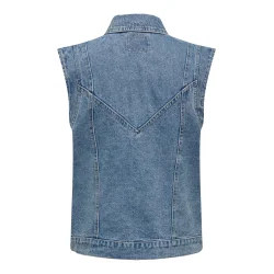 ONLY ONLKENNEDY WAISTCOAT DNM M.BLUE