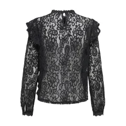 ONLY ONLNEW KARO LACE TOP BLACK