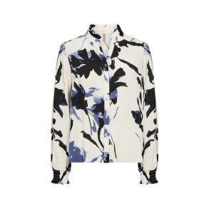 SOYA CONCEPT SC-BENE 1 BLOUSE OFF/BLUE 
