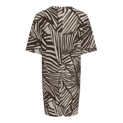 JACQUELINE de YONG JDYDEBBIE OVERSIZE DRESS CHOCO