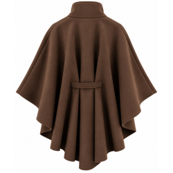 ISAKO PARIS STYLE CAPE BROWN