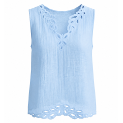 ISAKO LORA TOP BLUE