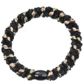 KKNEKKI ORIGINAL HAIR TIES BLACK/GOLD