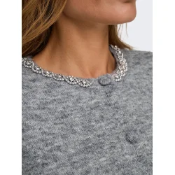 JACQUELINE de YONG JDYALVA CARDIGAN M. GREY