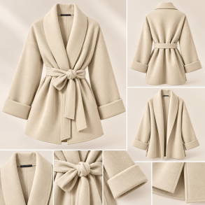 ISAKO SIF COAT BEIGE