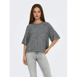 ONLY ONLAZU RAGLAN KNIT D.GREY