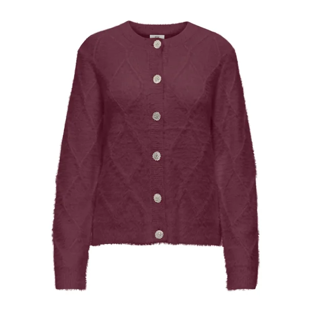 JACQUELINE de YONG JDYJAYLA O-NECK CARDIGAN FIG