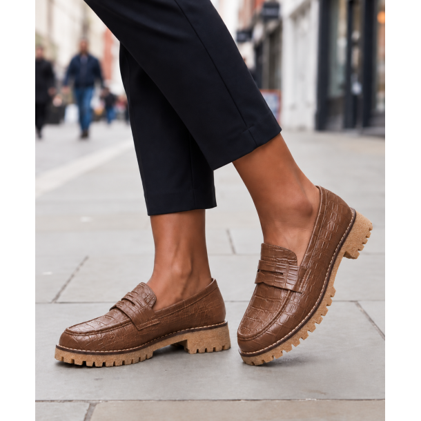 NOVA LISA LOAFERS BROWN CROC