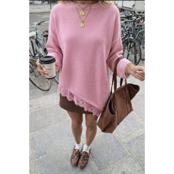 ISAKO DONNA LACE BLOUSE PINK