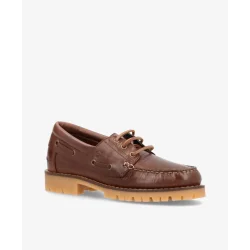 SHOEDESIGN COPENHAGEN NAUTICA EBONY BRANDY ON BROWN