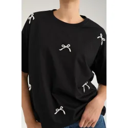N�MPH NUBETUNIA SS T-SHIRT CAVIAR