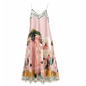 ISAKO AZZURA DRESS PINK