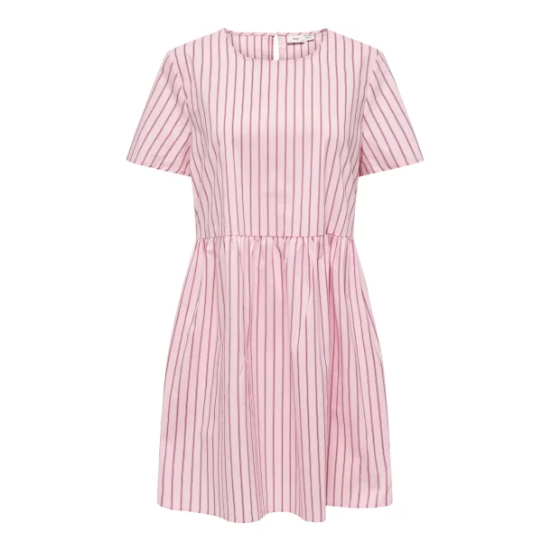 JACQUELINE de YONG JDYMIO SHORT DRESS PINK/FIG